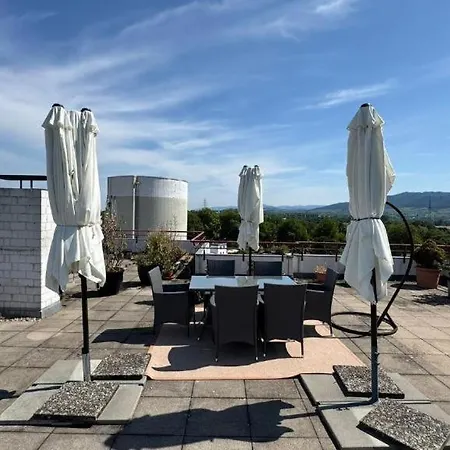 Gemuetliches Ferien Mit Dachterasse Am Gifizsee Apartman Offenburg